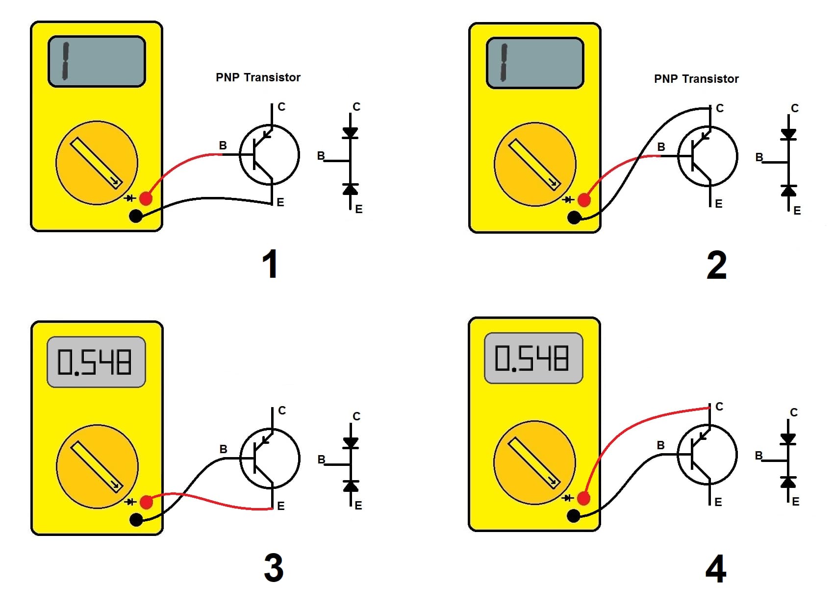 Comment tester un transistor et une diode avec un multimètre? — free download
