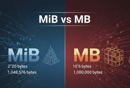 MiB vs MB